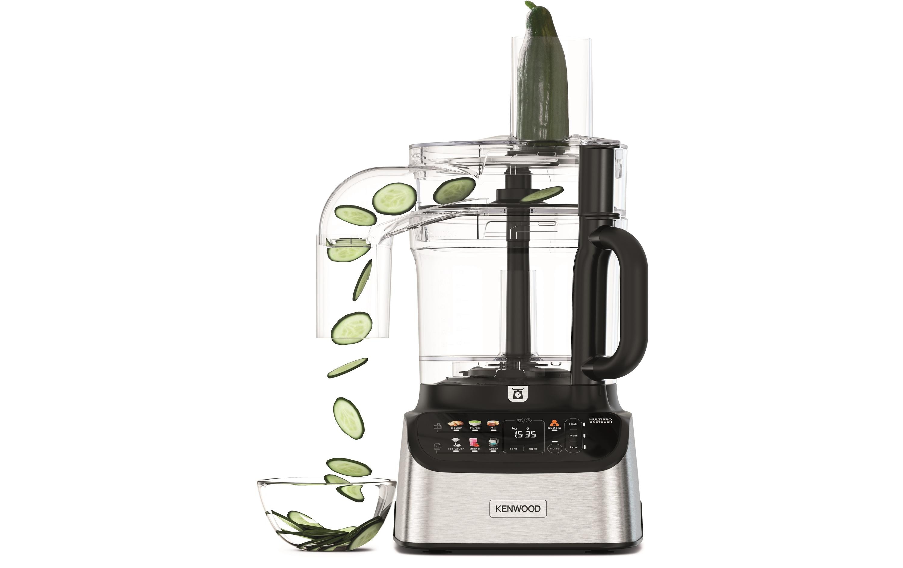 Kenwood Food Processor FDM73.480SS MultiPro One Touch Silber/Schwarz