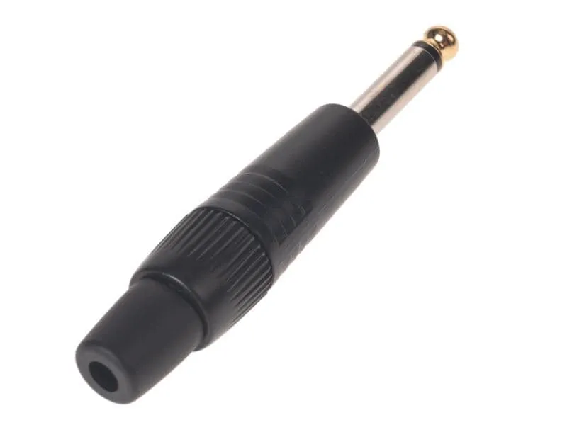 Bemero Stecker BC2001BK-M 6.3 mm Mono Klinkenstecker schwarz Bemero Stecker BC2001BK-M 6.3 mm Mono Klinkenstecker schwarz