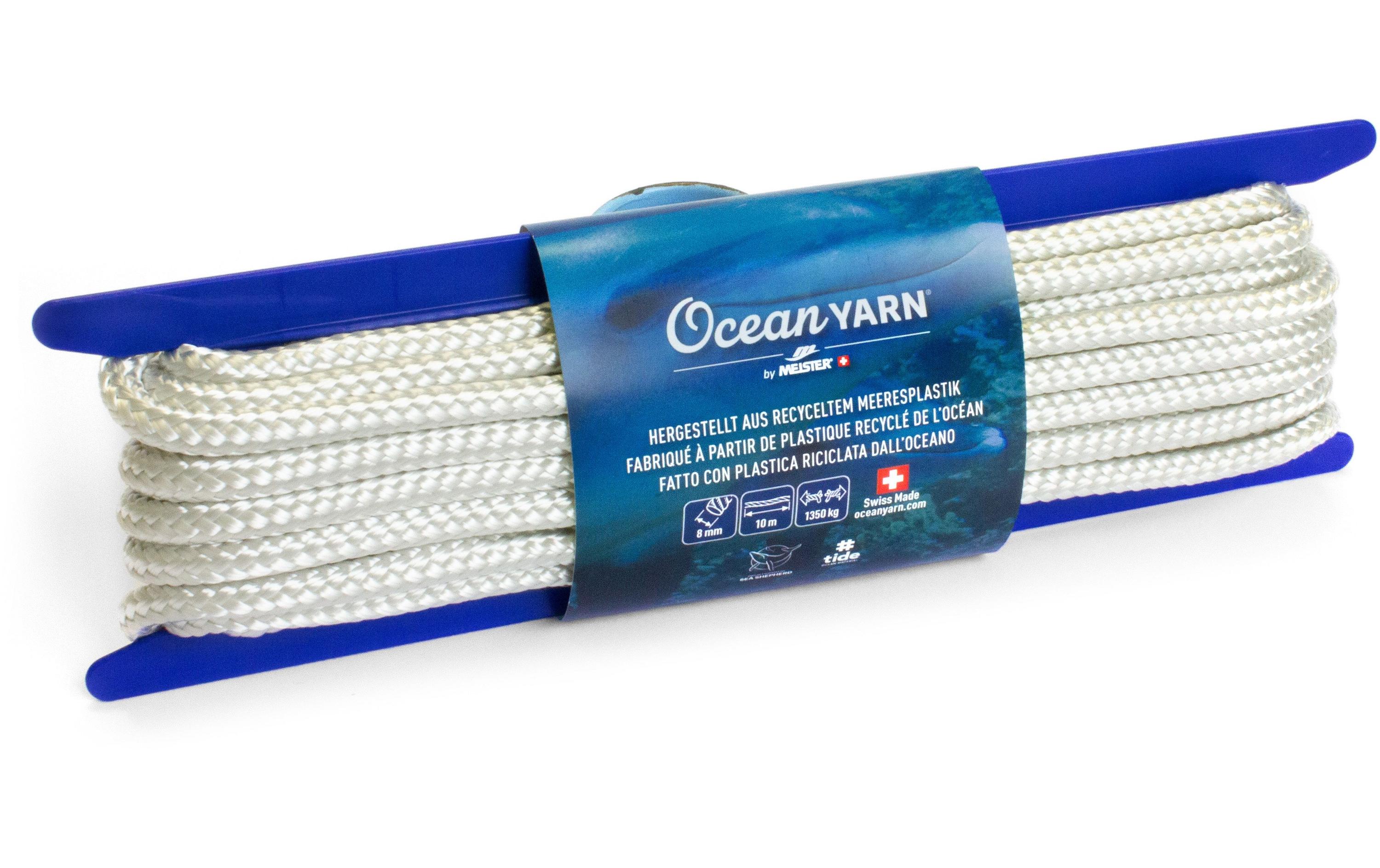 Meister Seil OceanYarn Ø 8 mm, 10 m, 1350 kg, Weiss Meister Seil OceanYarn Ø 8 mm, 10 m, 1350 kg, Weiss