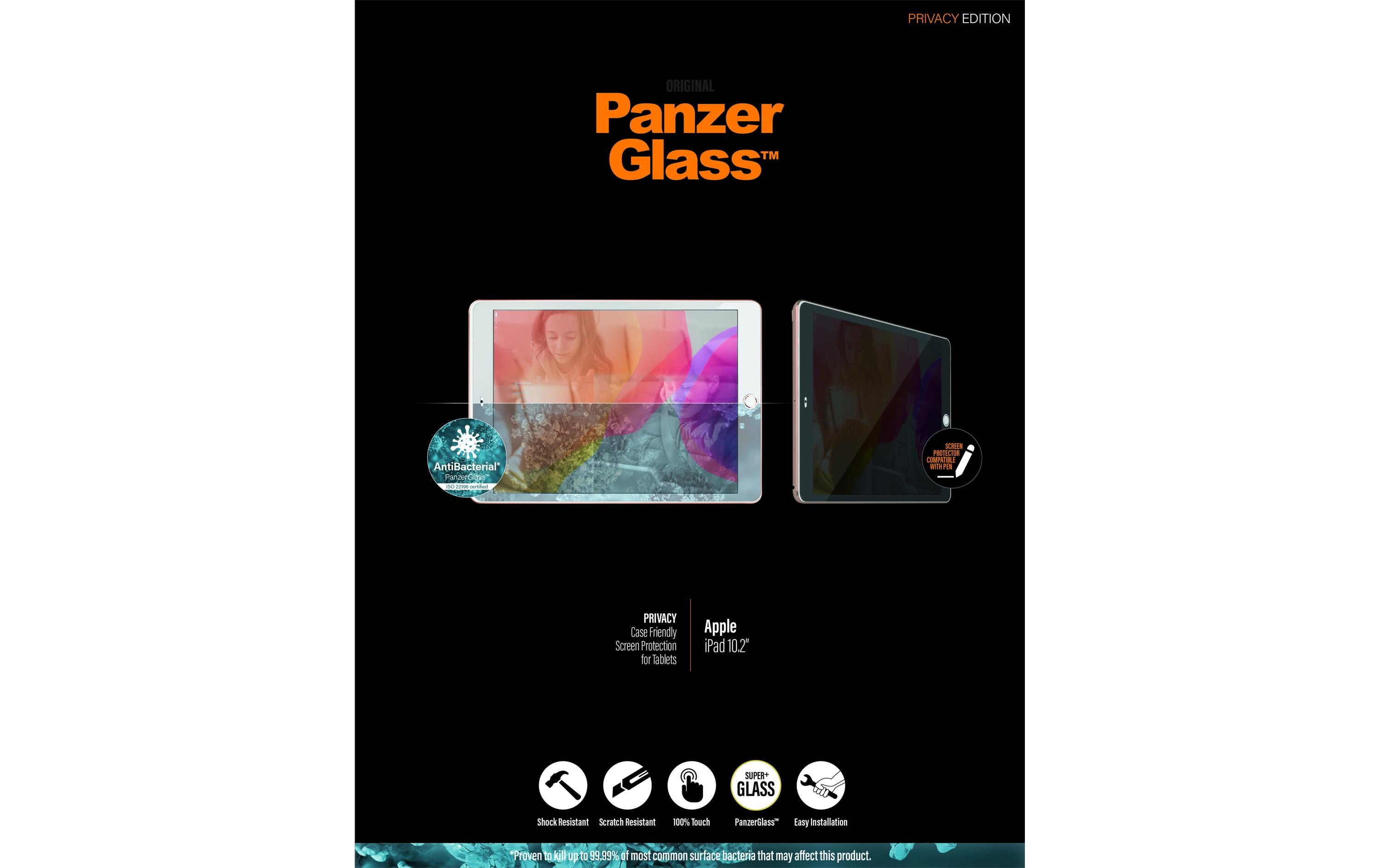 Panzerglass Tablet-Schutzfolie Privacy Apple iPad 7th - 9th Gen. 10.2 Panzerglass Tablet-Schutzfolie Privacy Apple iPad 7th - 9th Gen. 10.2