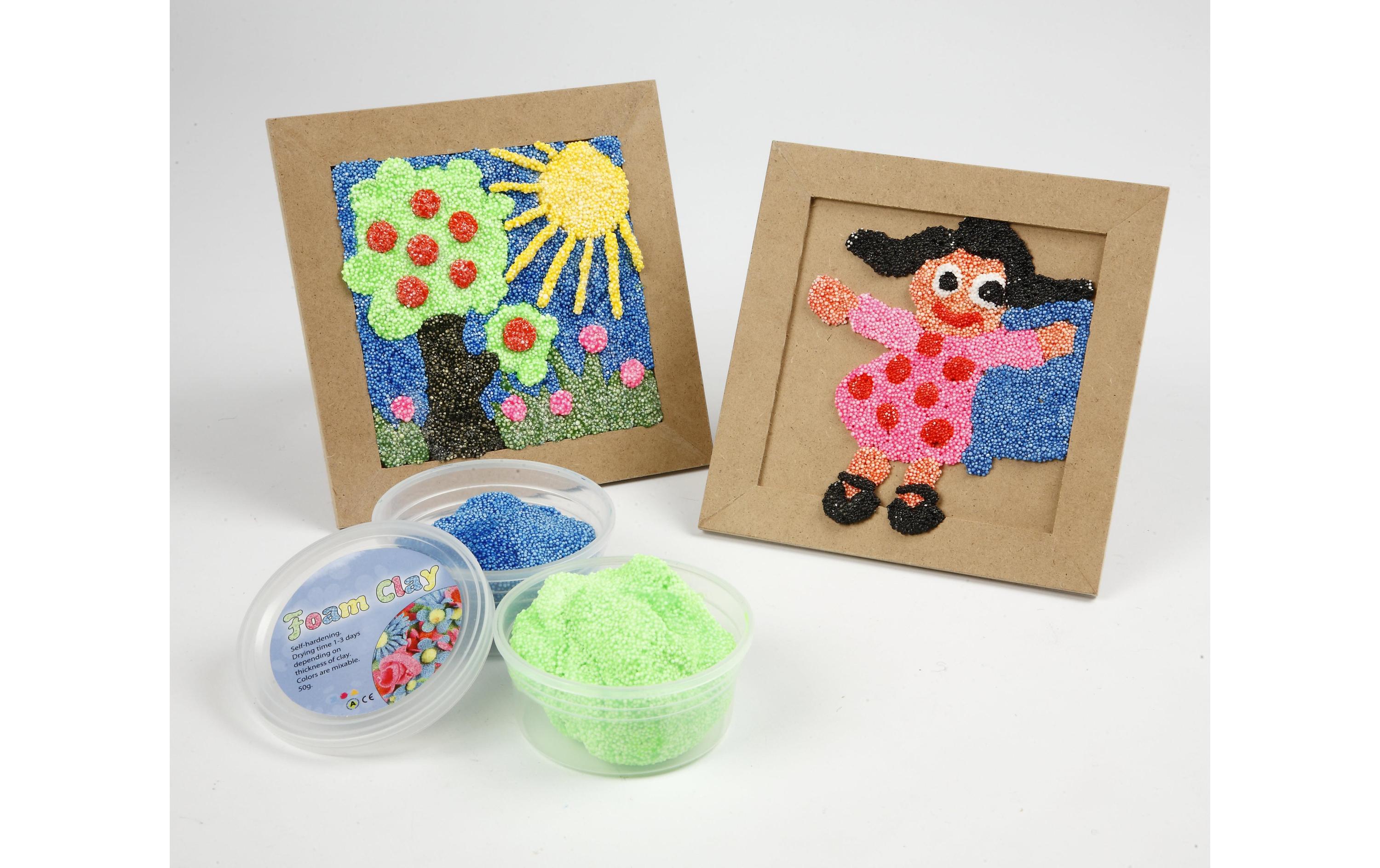 Creativ Company Modelliermasse Foam Clay Neongrün 560 g Creativ Company Modelliermasse Foam Clay Neongrün 560 g