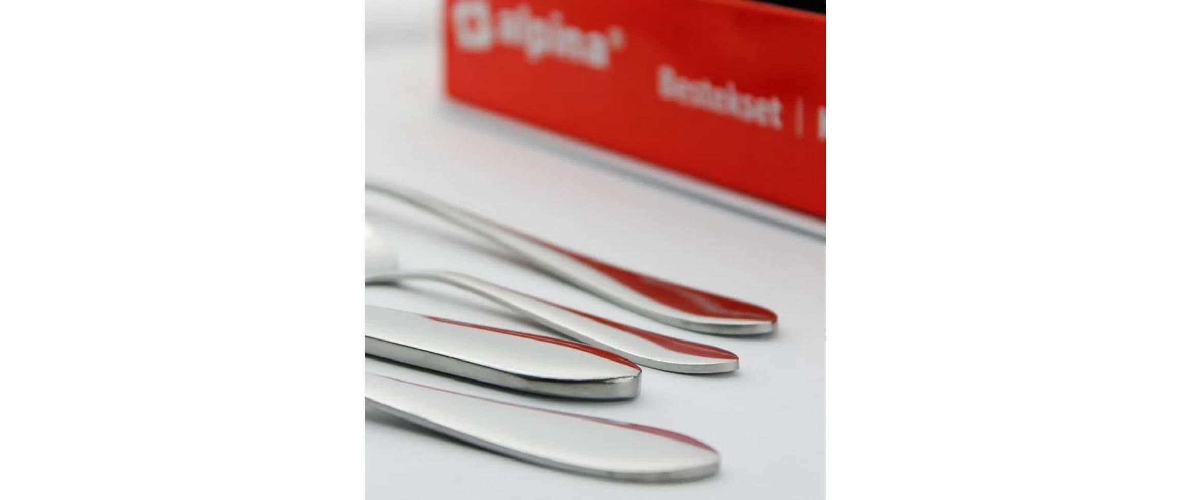 alpina Besteck-Set 16-teilig, Silber