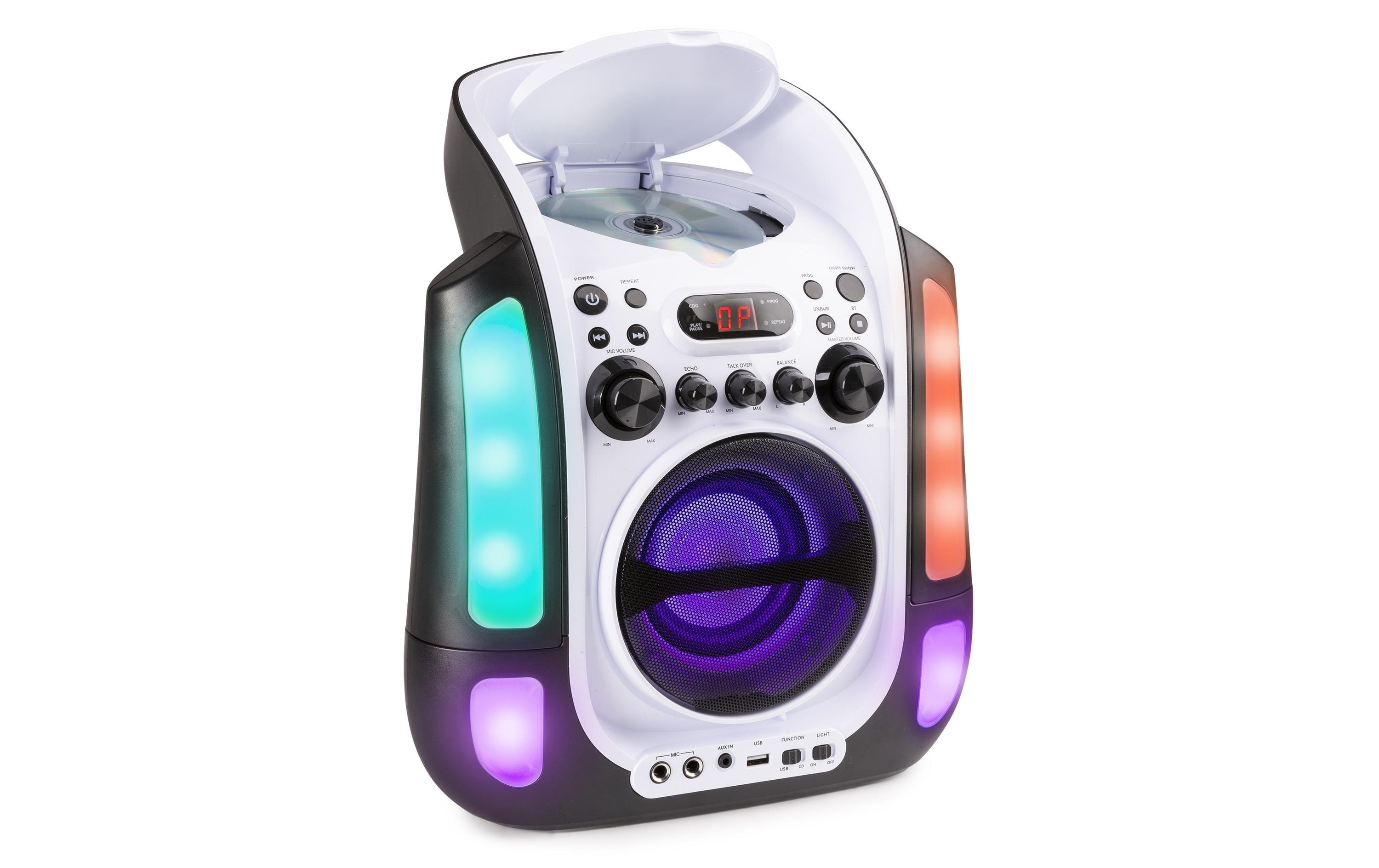 Fenton Lautsprecher Karaoke Maschine SBS30W Weiss