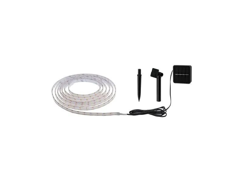 Paulmann LED Stripe Solar 3 m Dämmerungssensor und Akku Paulmann LED Stripe Solar 3 m Dämmerungssensor und Akku