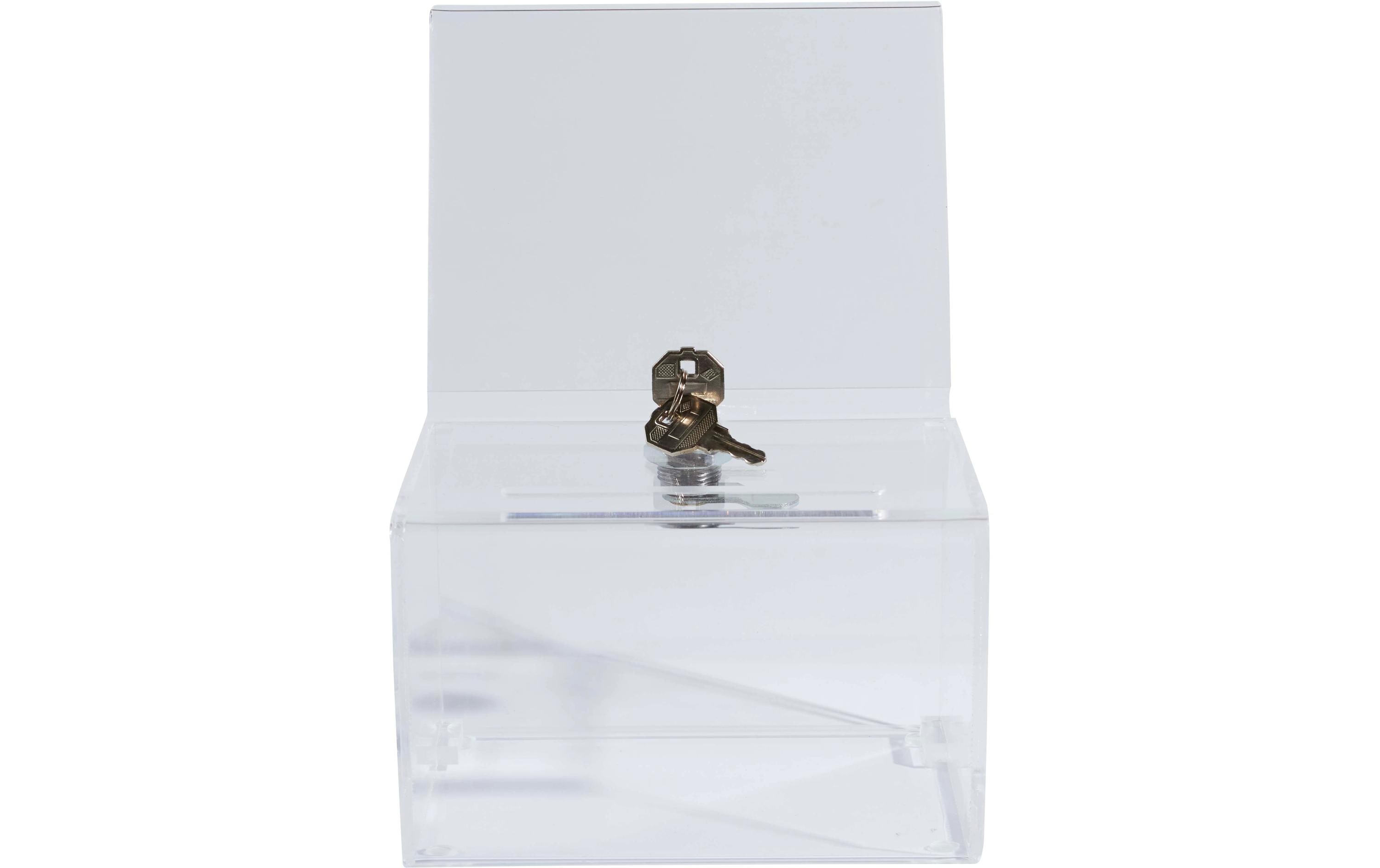 Exacompta Einwurfbox mit Kopfblende A6