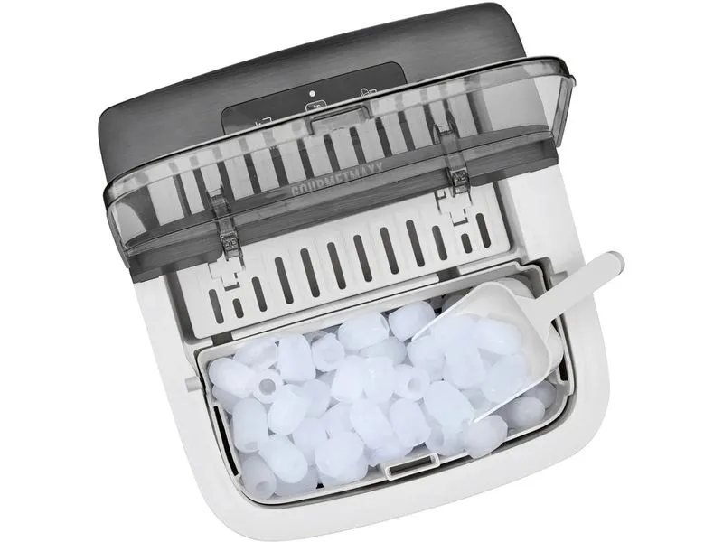 GOURMETmaxx Eiswürfelbereiter 100W + CH-Stecker 8 kg/24h GOURMETmaxx Eiswürfelbereiter 100W + CH-Stecker 8 kg/24h