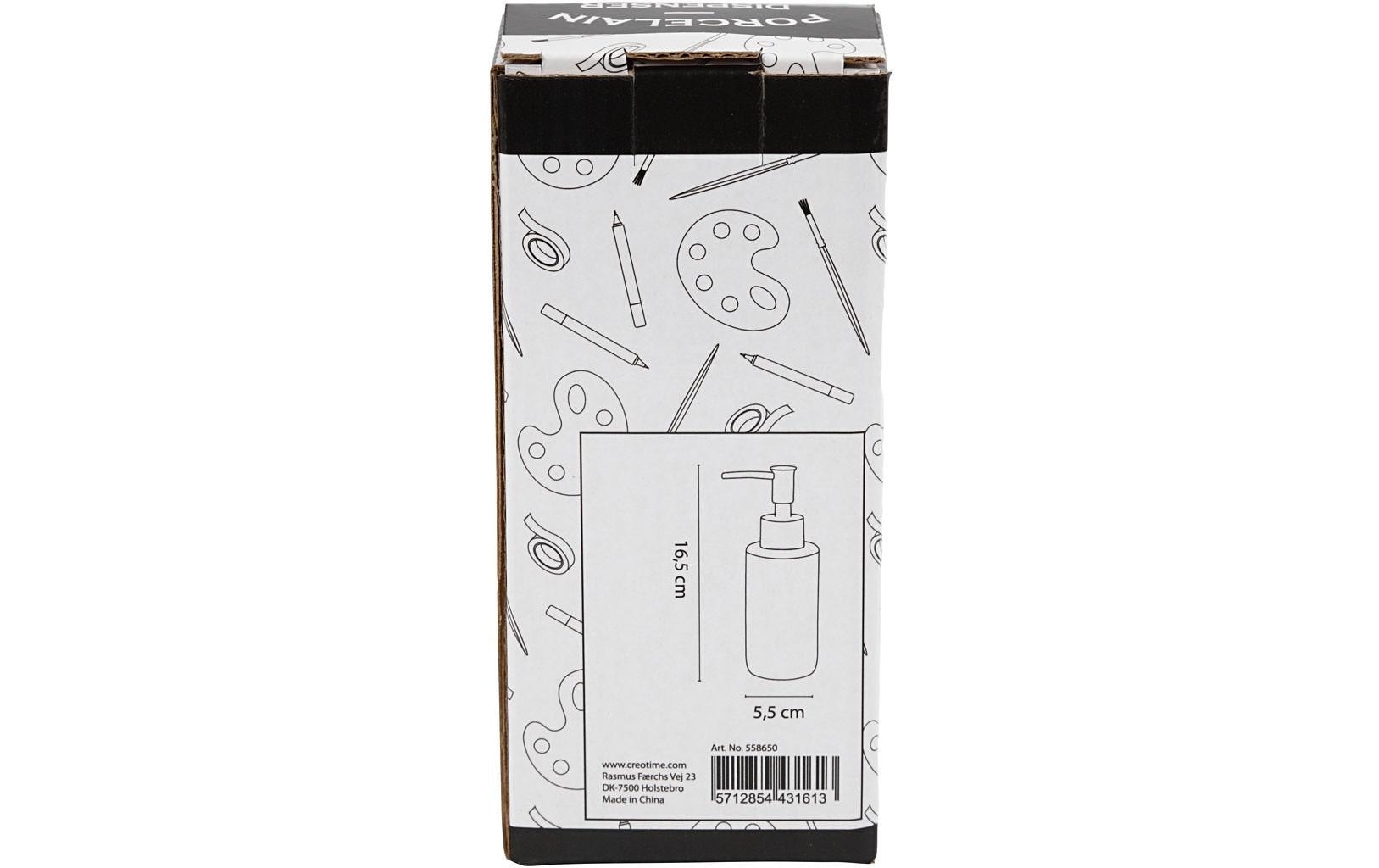 Creativ Company Seifenspender 150 ml, Weiss