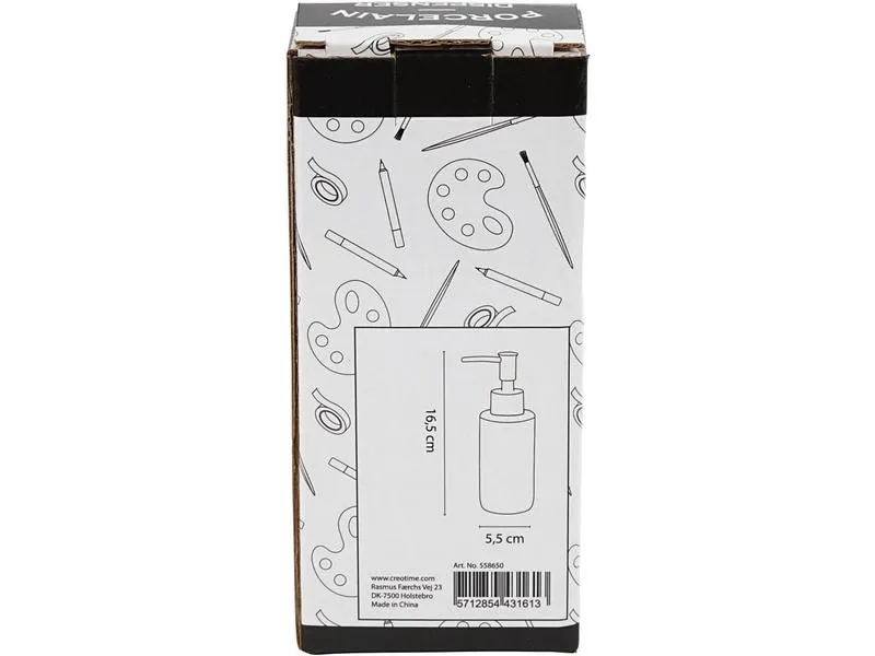 Creativ Company Seifenspender 150 ml, Weiss