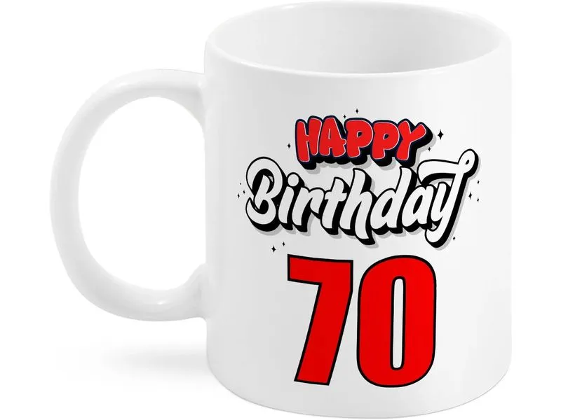 Trendcompany Tasse 70. Geburtstag Trendcompany Tasse 70. Geburtstag