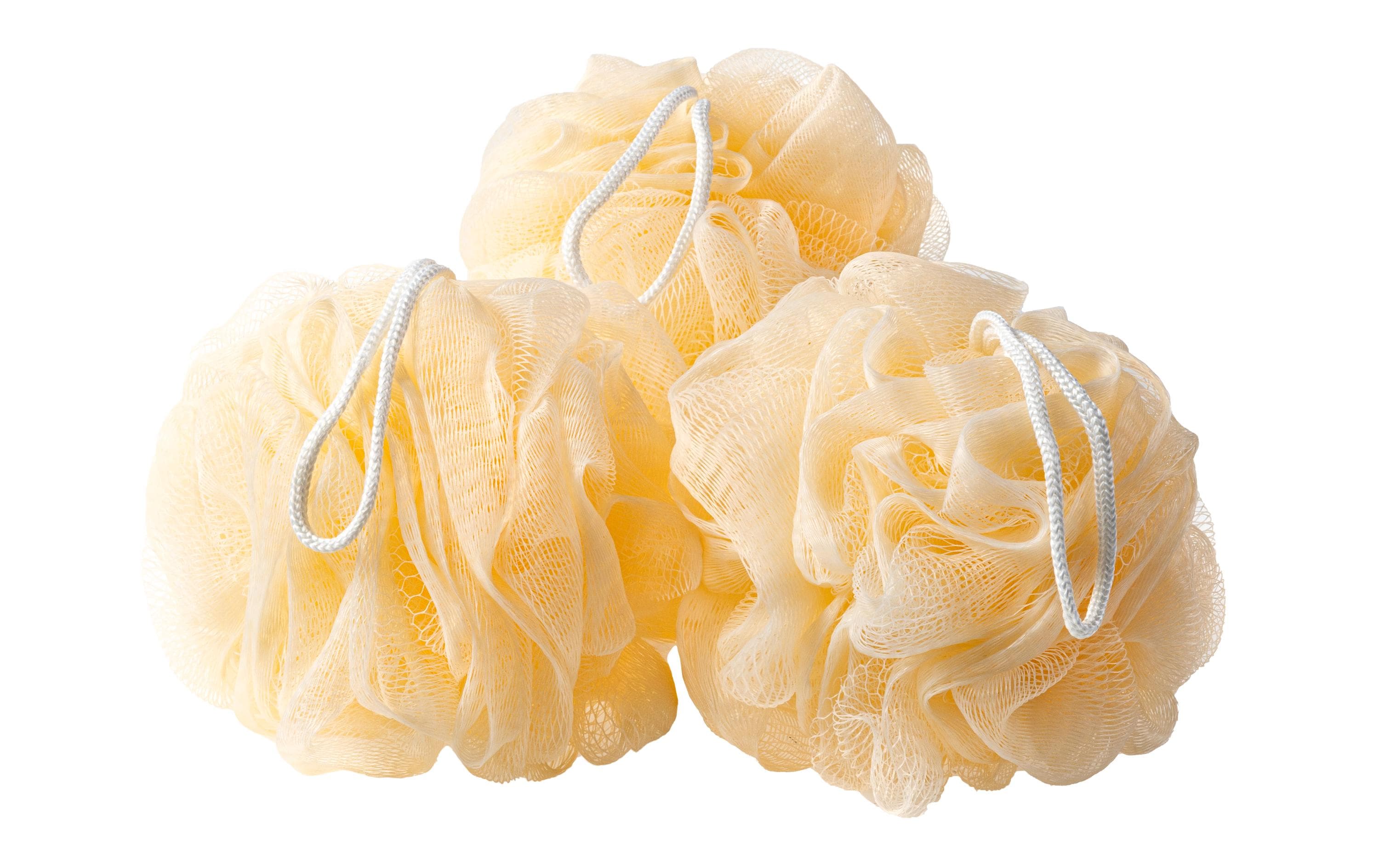 COCON Duschschwamm Creme, 3 Stück