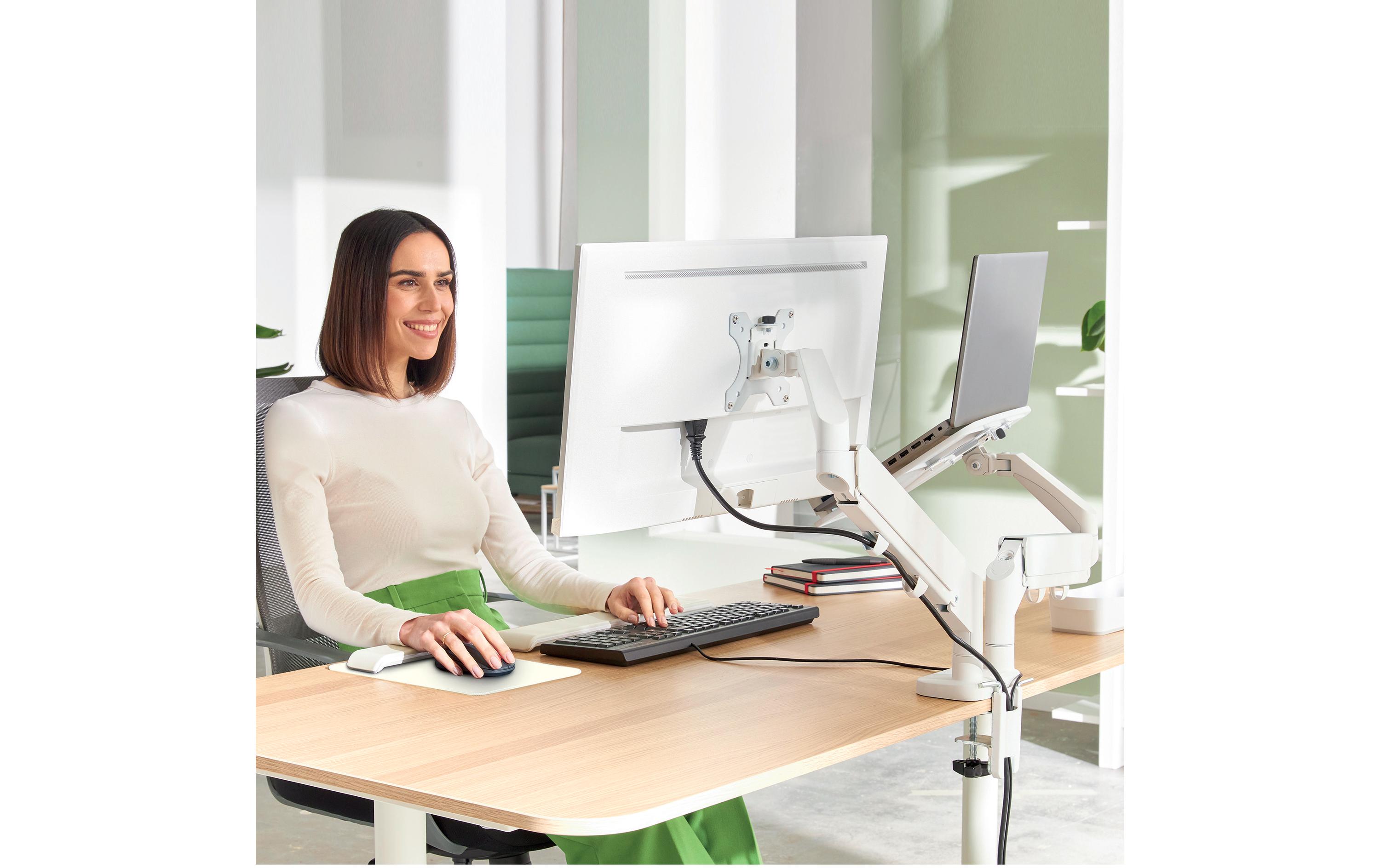 Leitz Tischhalterung Ergo Dual Dual Monitorarm