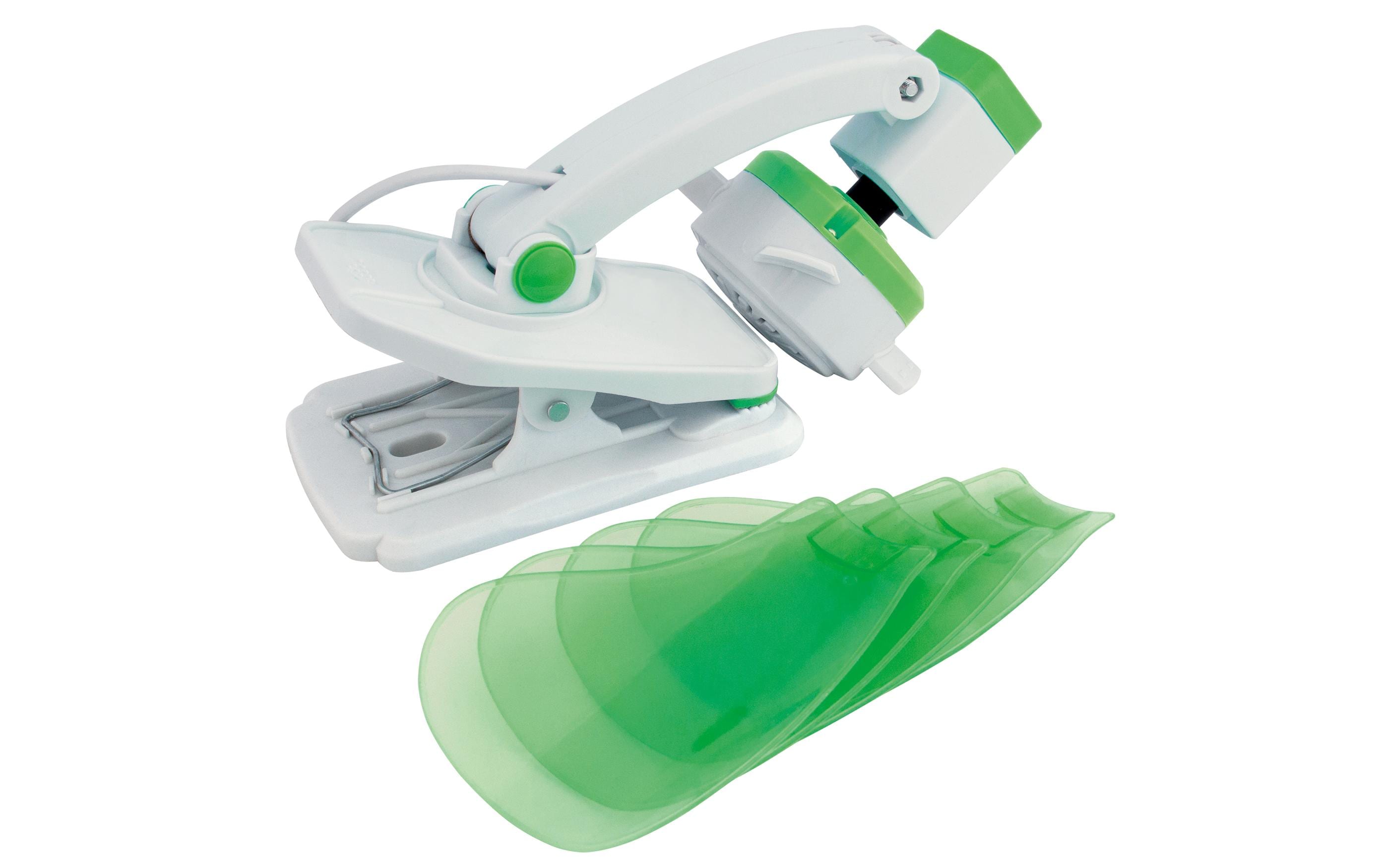 Eurotrail Klammer-Ventilator 230 Volt Grün/Weiss