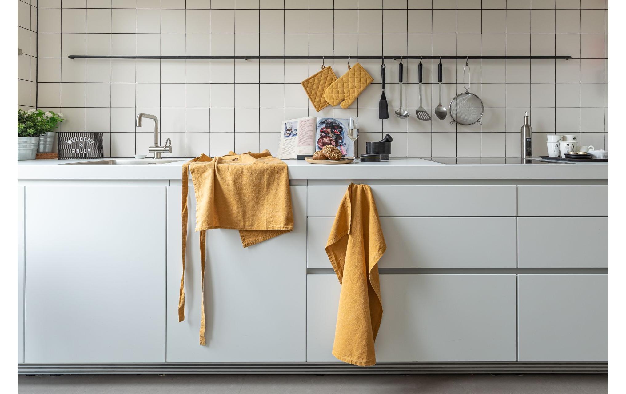 Tiseco Schürze Myrna Camel