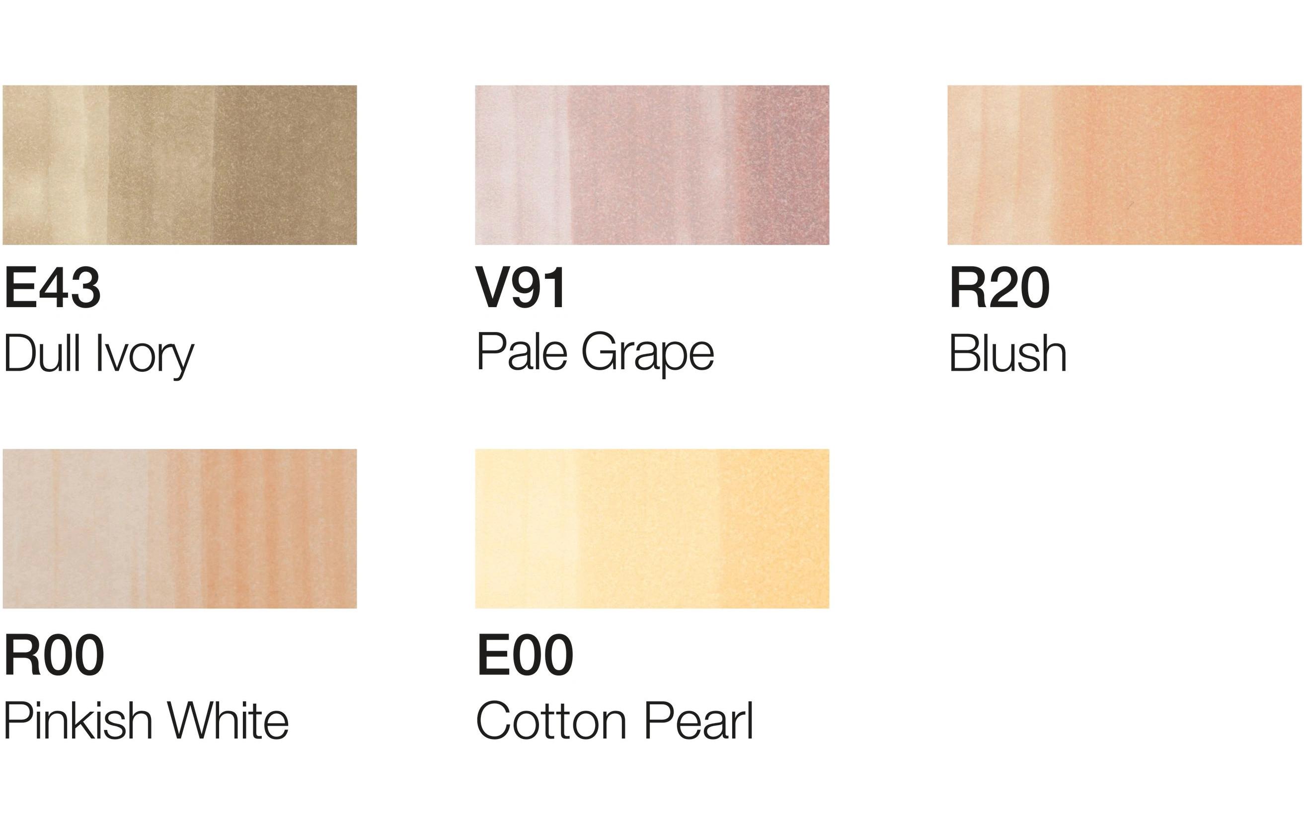 Copic Grafikmarker Ciao 5+1 Set Portrait colours 1