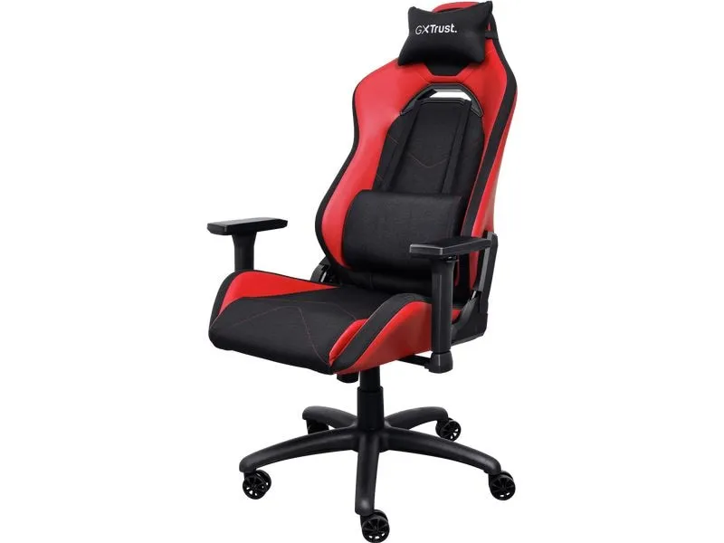 Trust Gaming-Stuhl GXT 714 RUYA Rot/Schwarz Trust Gaming-Stuhl GXT 714 RUYA Rot/Schwarz