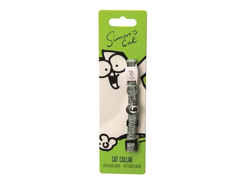 Simon's Cat Katzenhalsband Grün Simon's Cat Katzenhalsband Grün