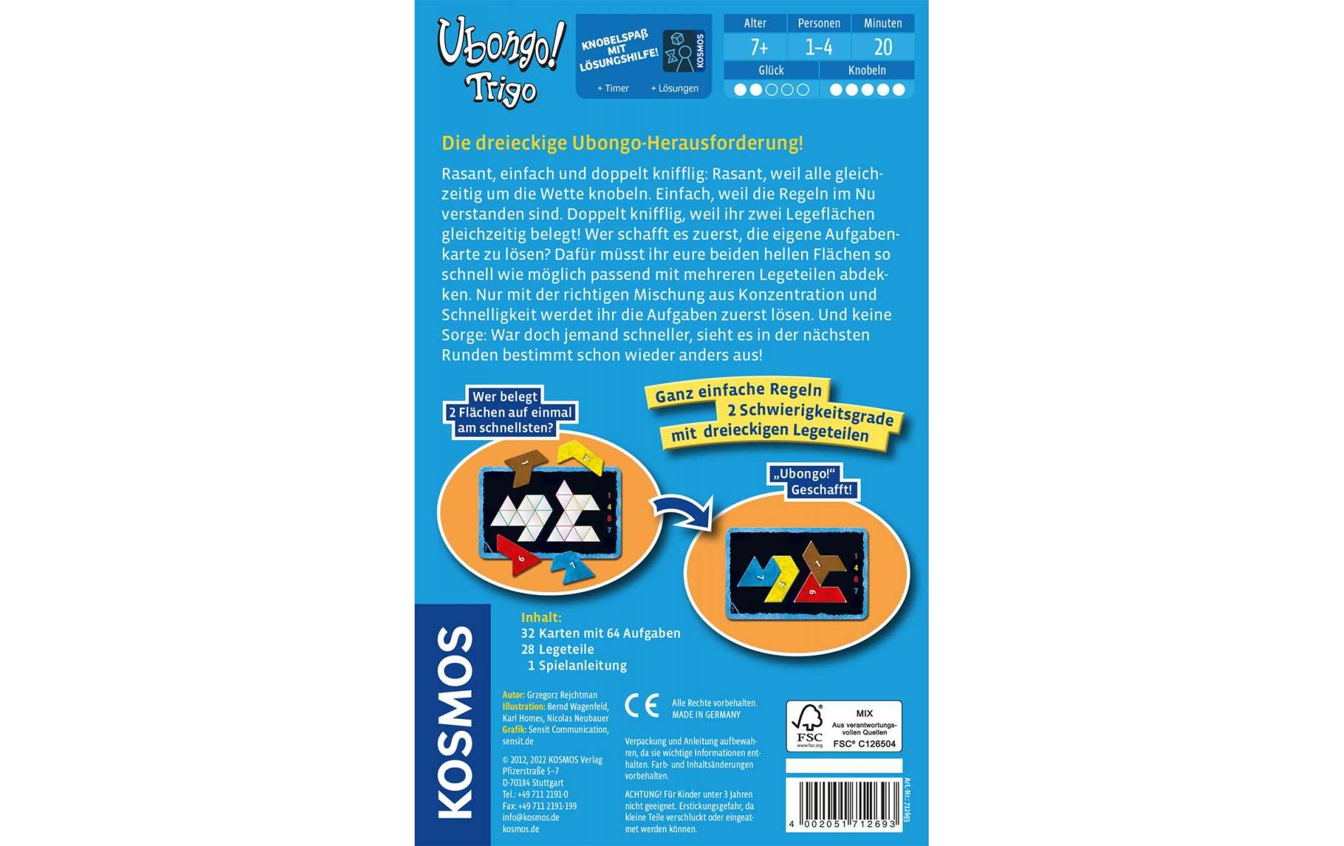 Kosmos Knobelspiel Ubongo Trigo