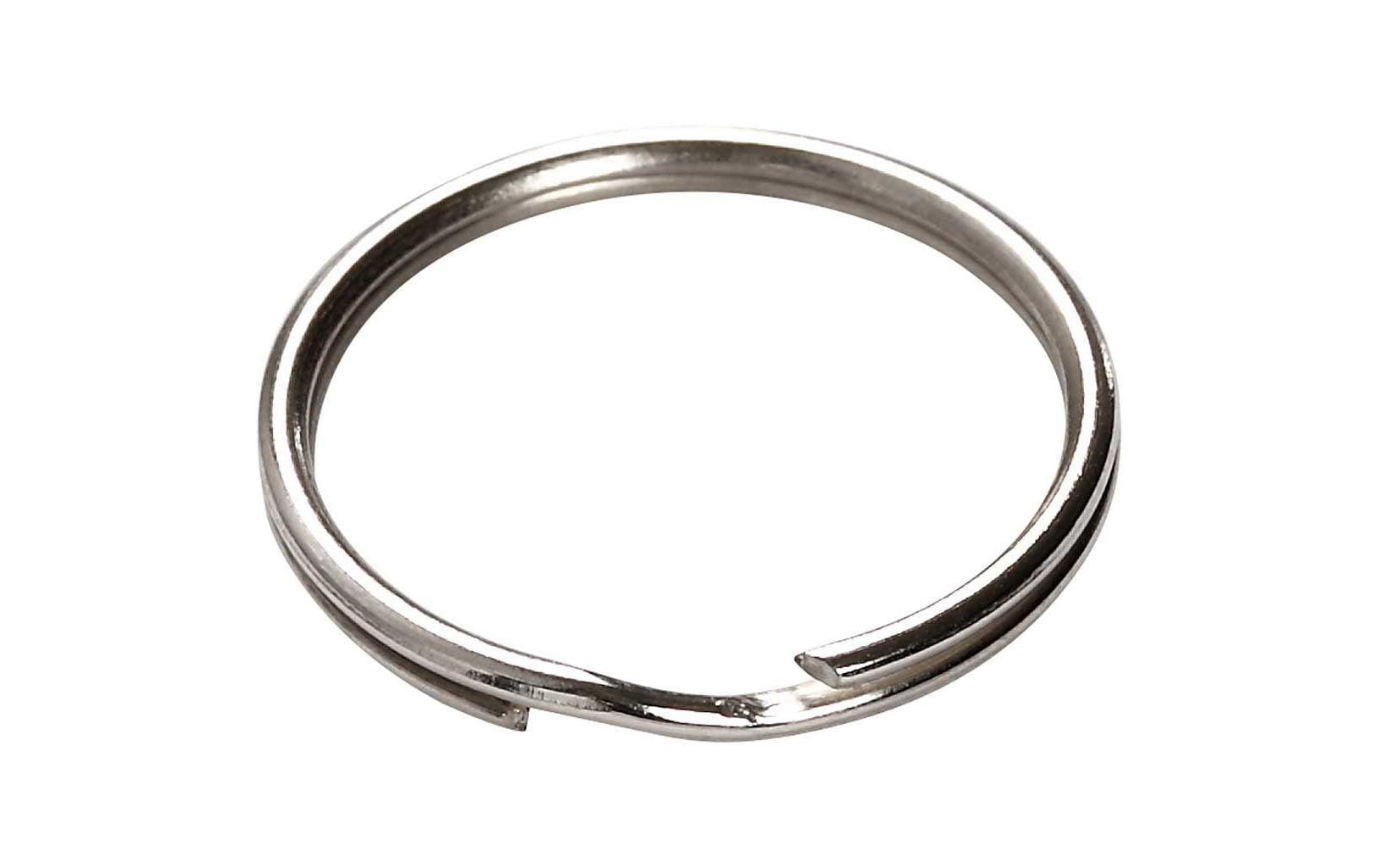 Creativ Company Spaltring 20 mm 100 Stück, Silber Creativ Company Spaltring 20 mm 100 Stück, Silber