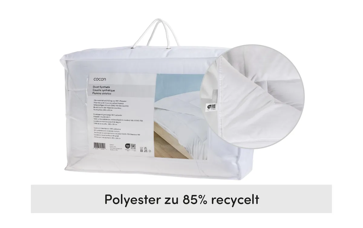 COCON Duvet Synthetik 200 x 210 cm COCON Duvet Synthetik 200 x 210 cm