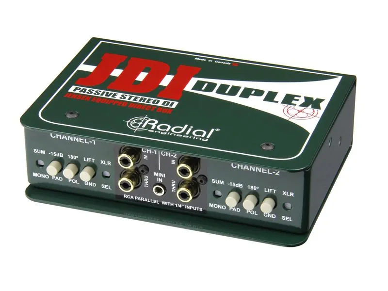 Radial JDI Duplex Stereo Passiv Radial JDI Duplex Stereo Passiv