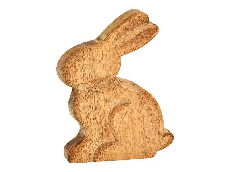 G. Wurm Hase 11 x 15 cm, Braun G. Wurm Hase 11 x 15 cm, Braun