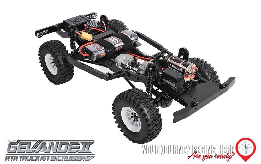 RC4WD Scale Crawler Gelände II Cruiser RTR, 1:10