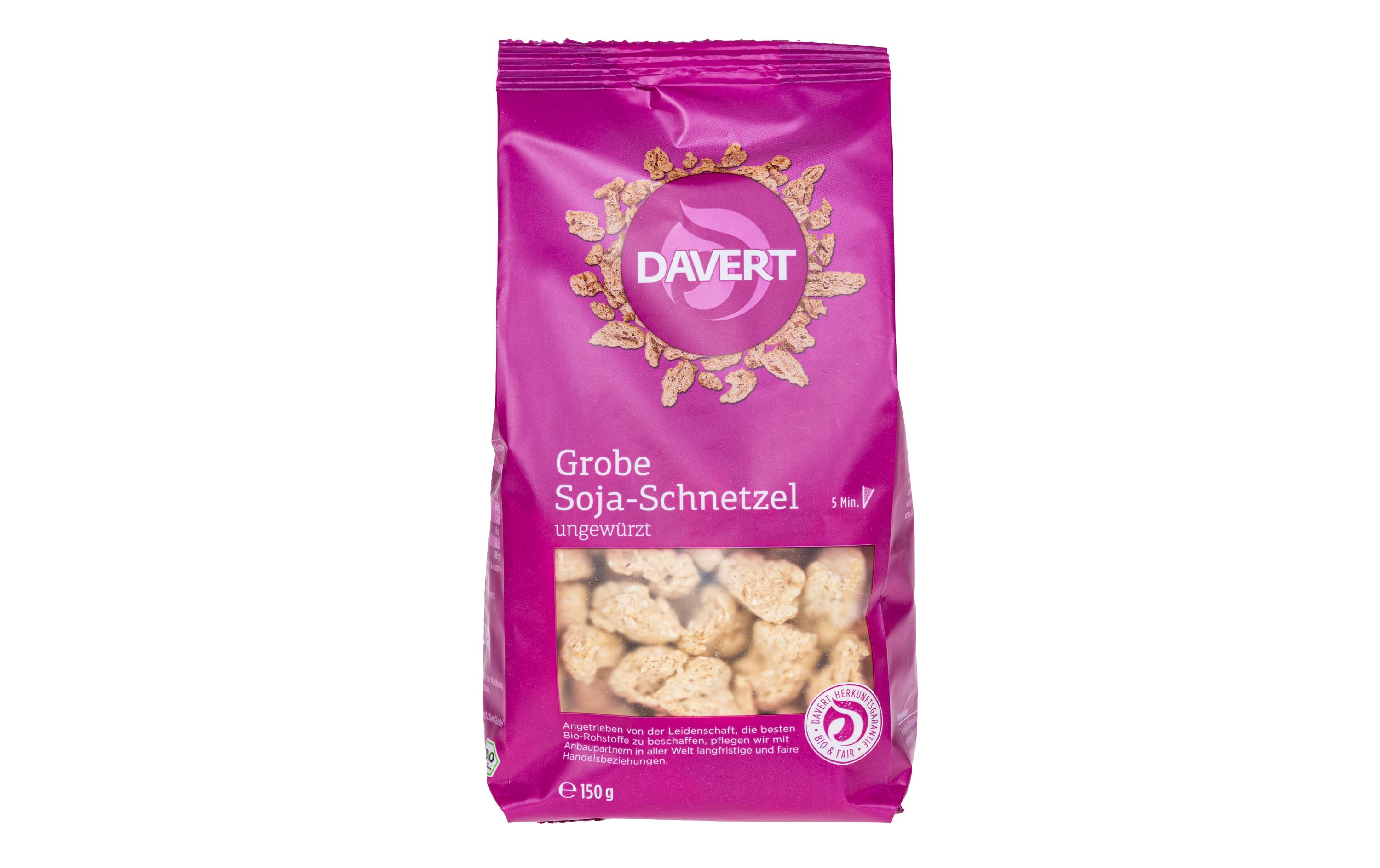 Davert Soja-Schnetzel grob Bio 150 g