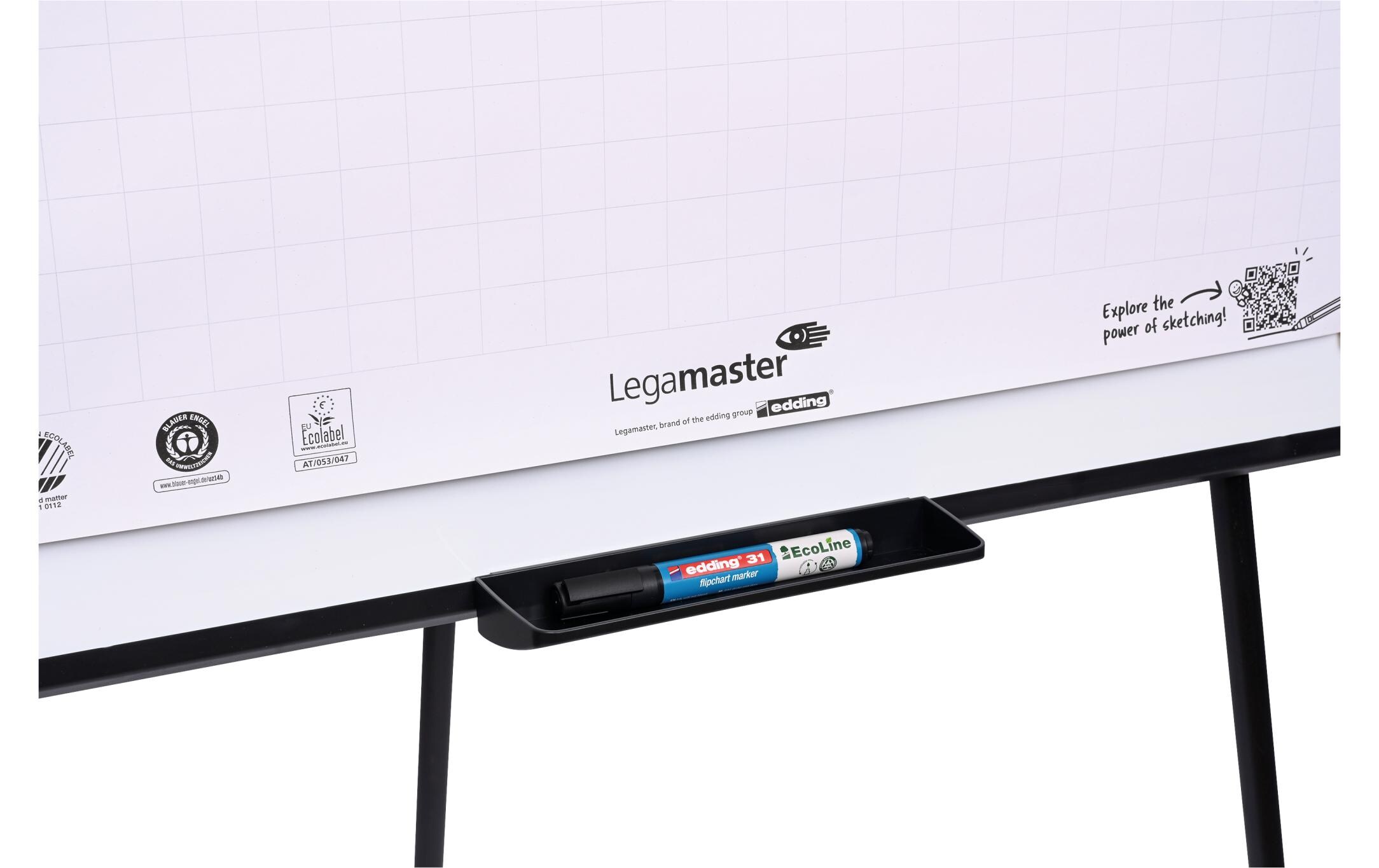 Legamaster Flipchart Sketch Easy 79 cm x 187 cm