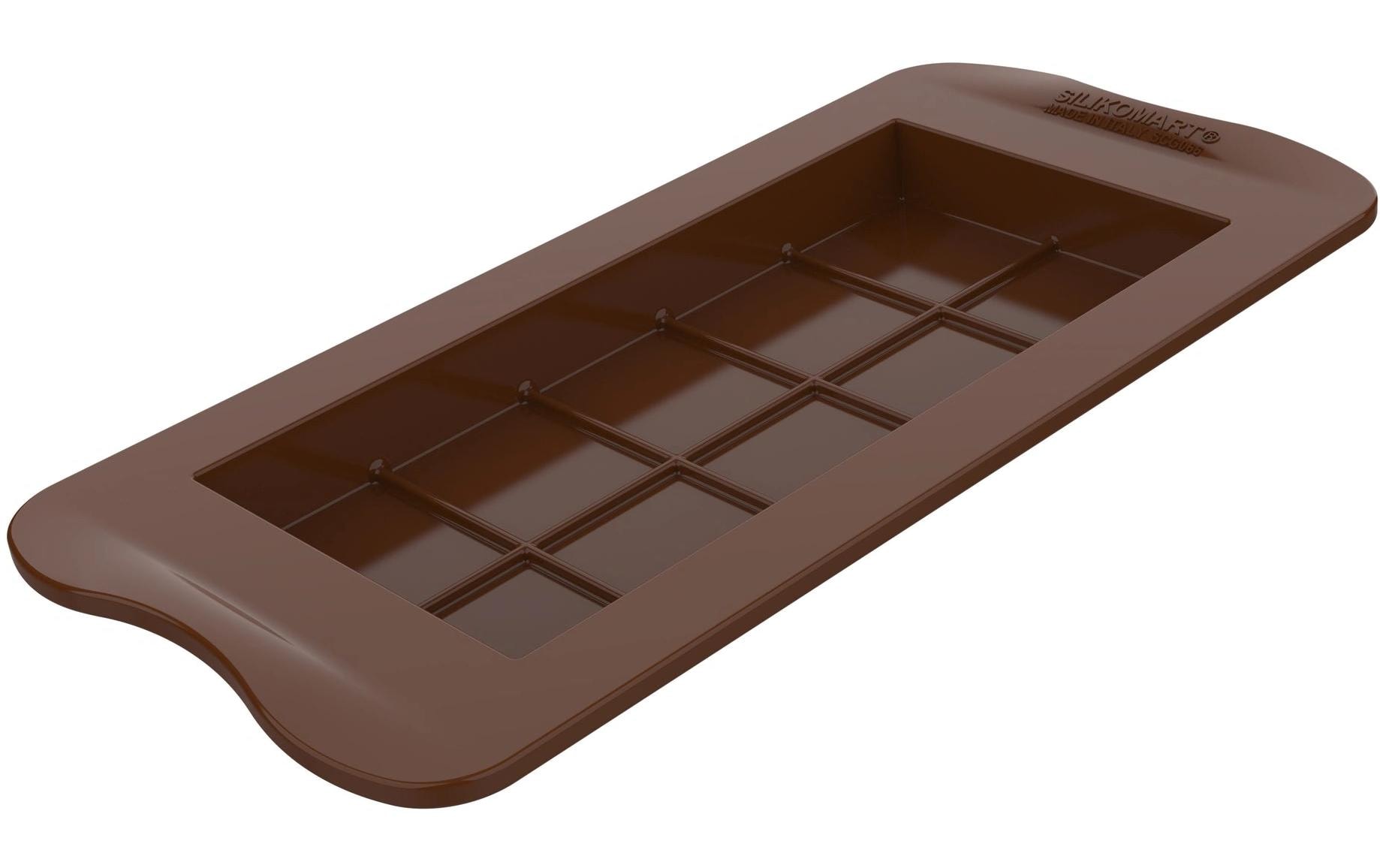 Silikomart Schokoladenform Tafel Dubai Schokolade Eckig