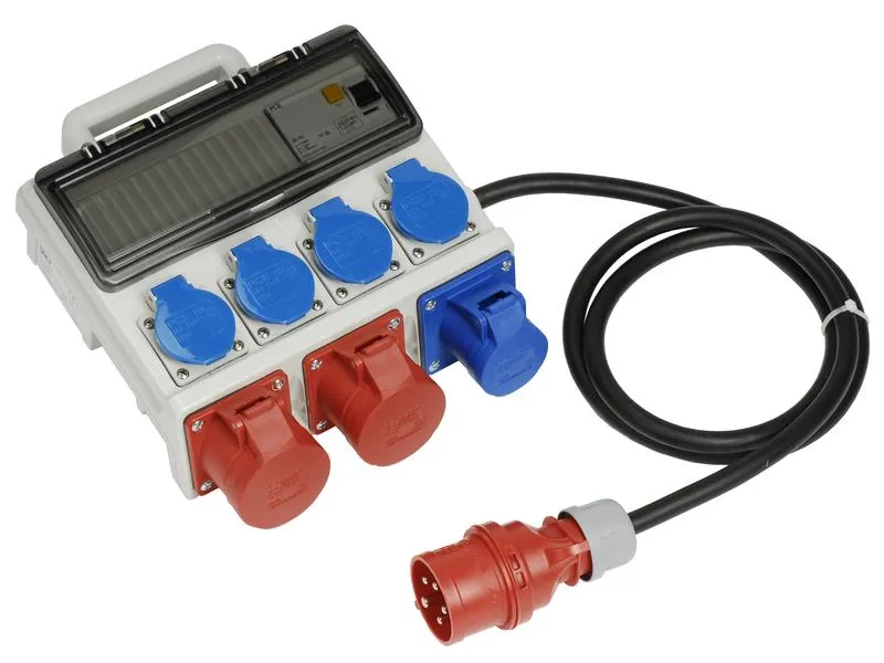 Spälti AG Baustromverteiler CEE16/5 40A mit 2 m Zuleitung Spälti AG Baustromverteiler CEE16/5 40A mit 2 m Zuleitung