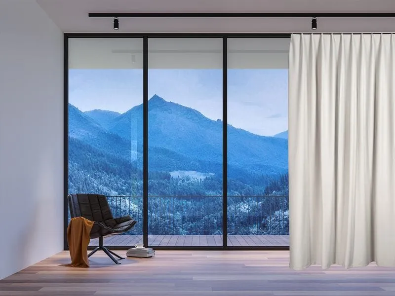 Casa Leon Nachtvorhang 140 cm x 245 cm, Creme