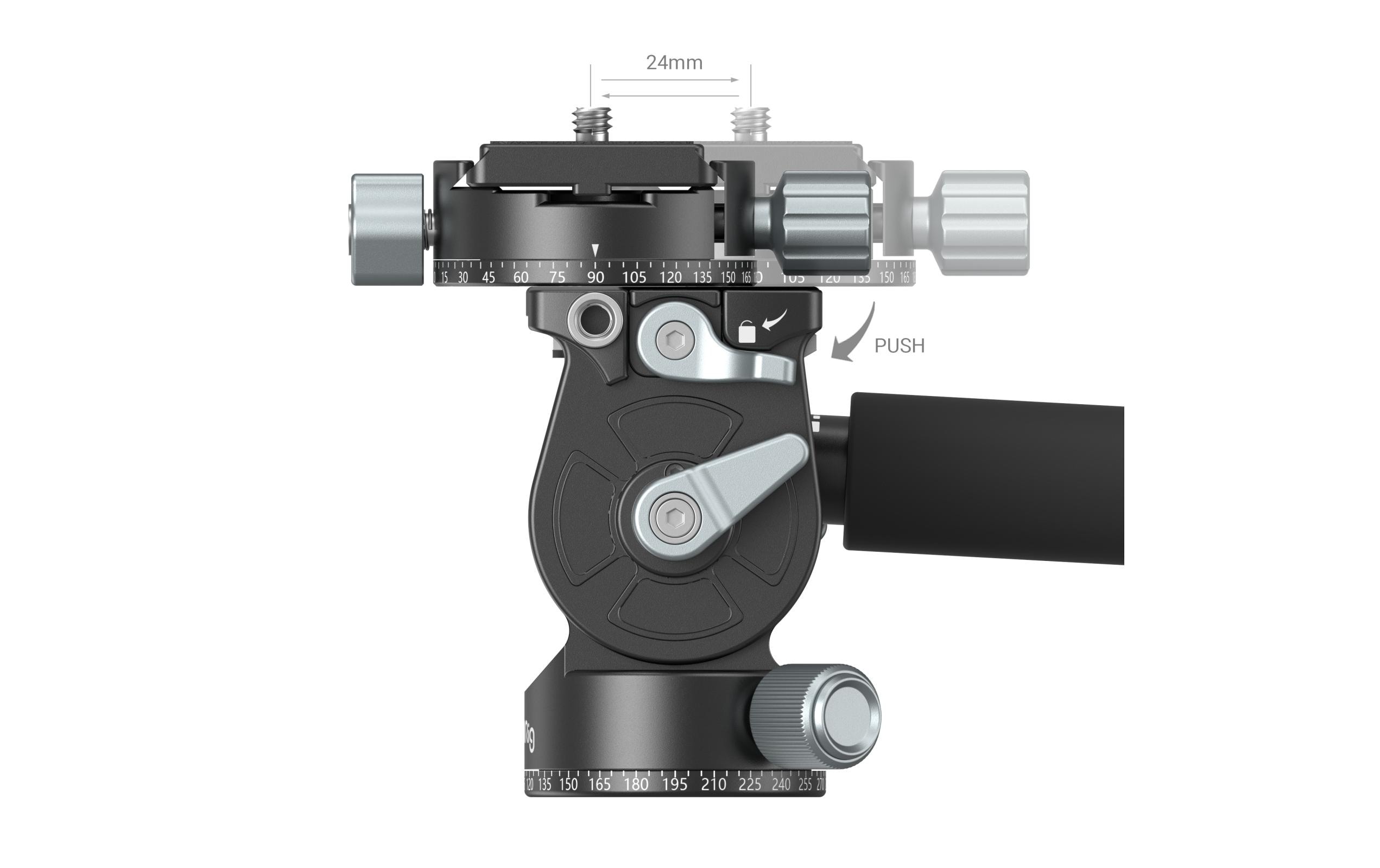 Smallrig Videokopf Lightweight Fluid