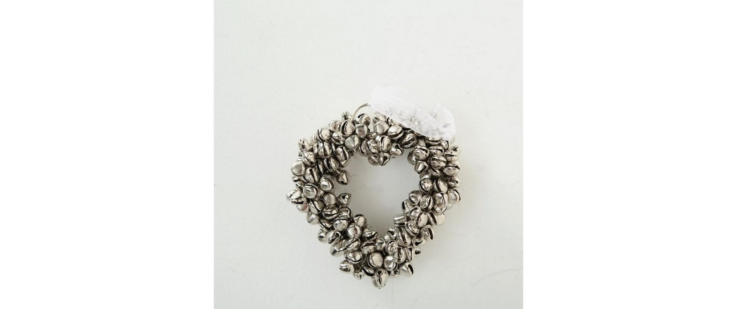 Boltze Weihnachtsschmuck Glöckchen 3 Stück, Silber