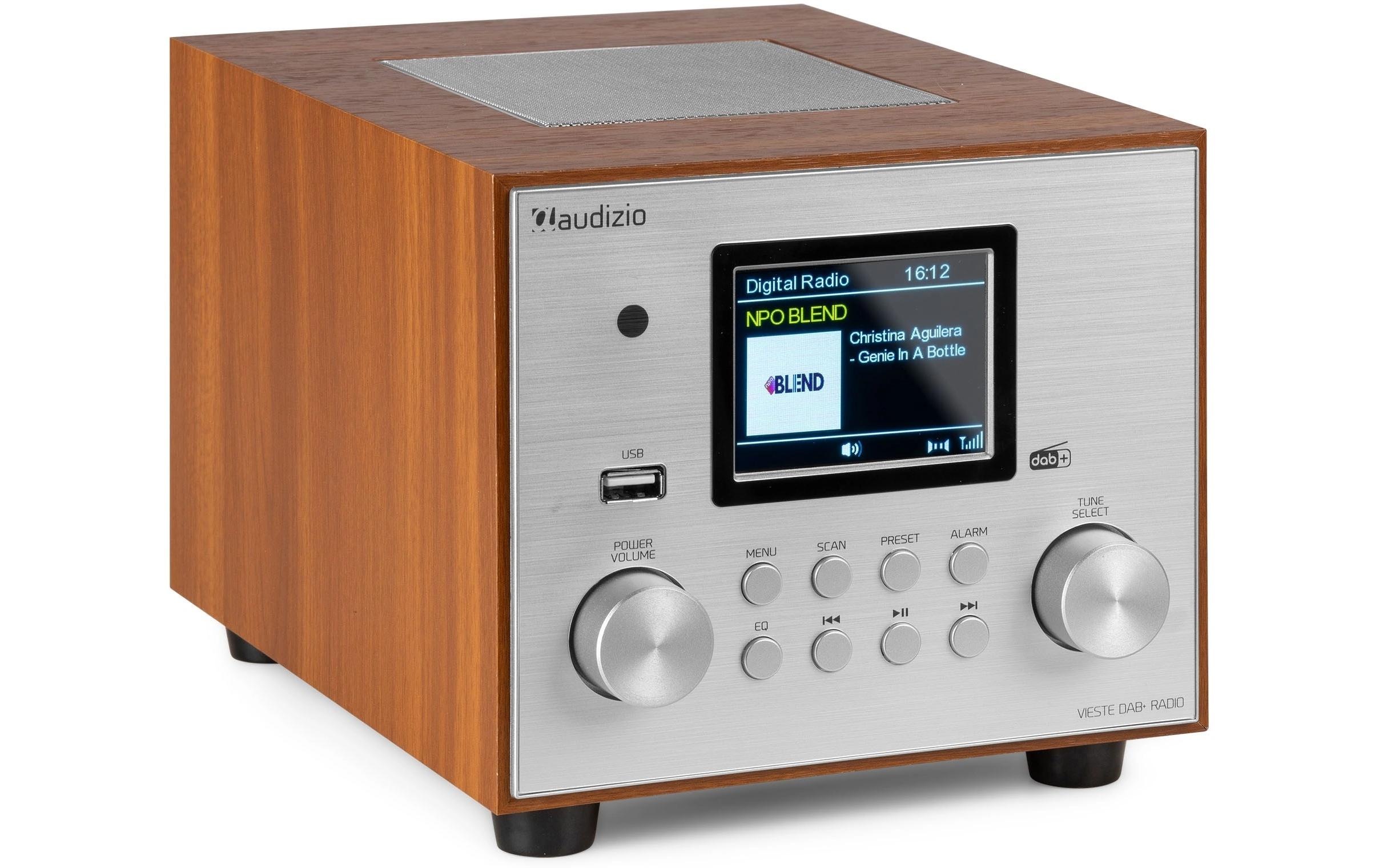 Audizio DAB+ Radio Vieste Silber