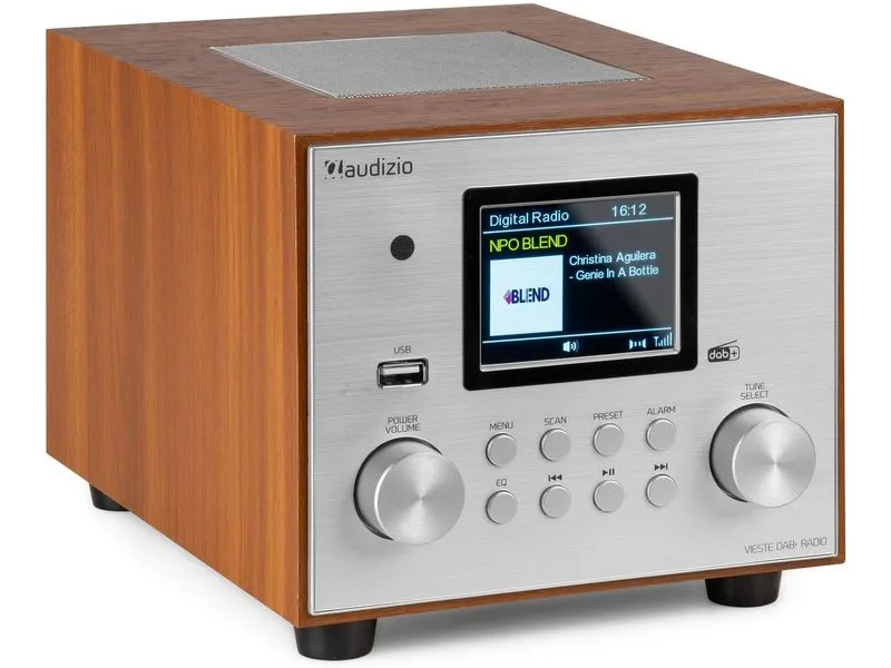 Audizio DAB+ Radio Vieste Silber