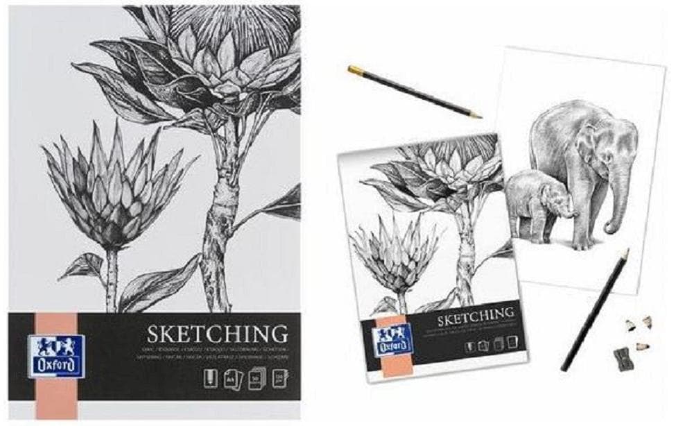Oxford Zeichenblock Art Sketching A4, 50 Blatt Oxford Zeichenblock Art Sketching A4, 50 Blatt