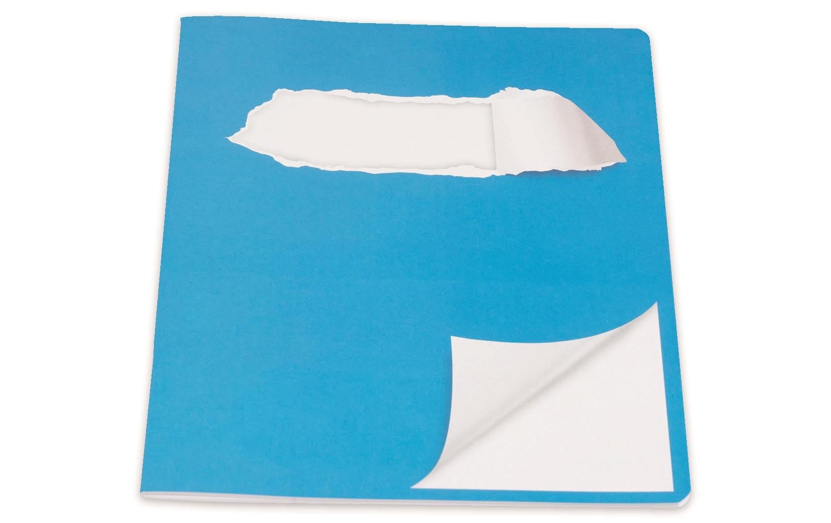 ELCO Schulheft E5, Blanko, Blau/Weiss ELCO Schulheft E5, Blanko, Blau/Weiss