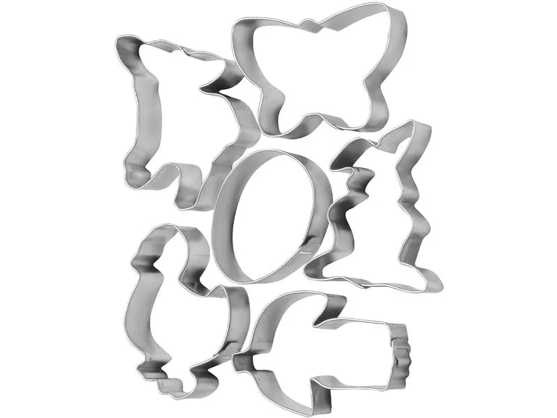 Zenker Guetzli-Ausstecher Cookie Cutters 6-tlg. Zenker Guetzli-Ausstecher Cookie Cutters 6-tlg.