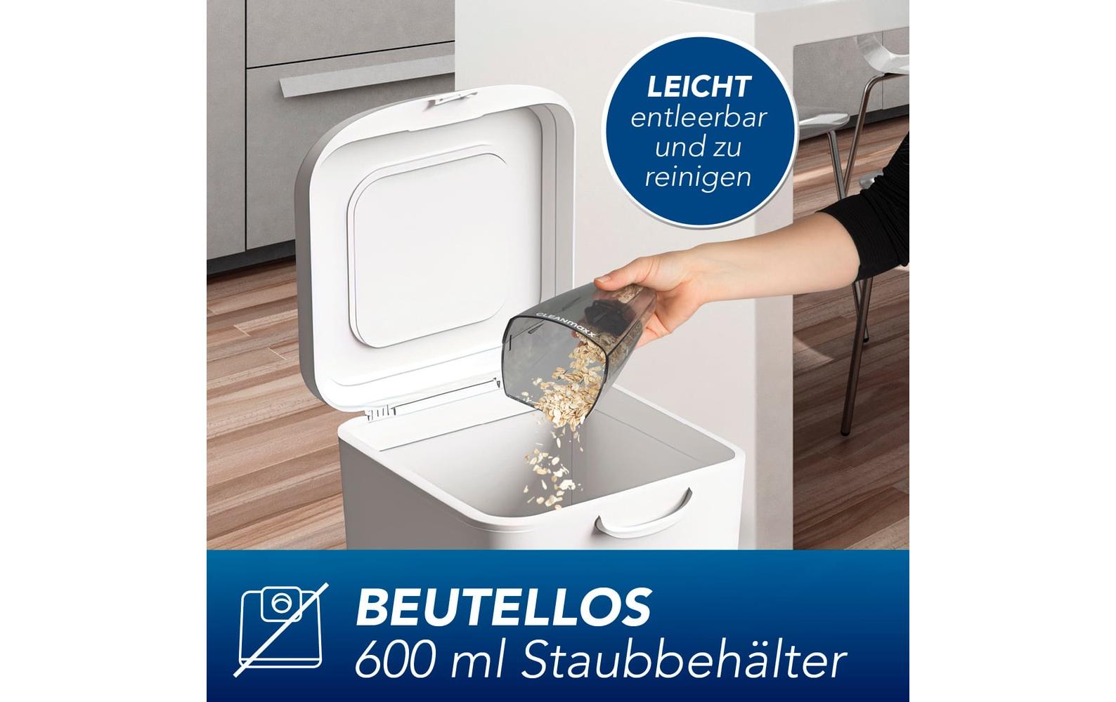 CLEANmaxx Akku-Handsauger Grau, Violett Grau, Violett