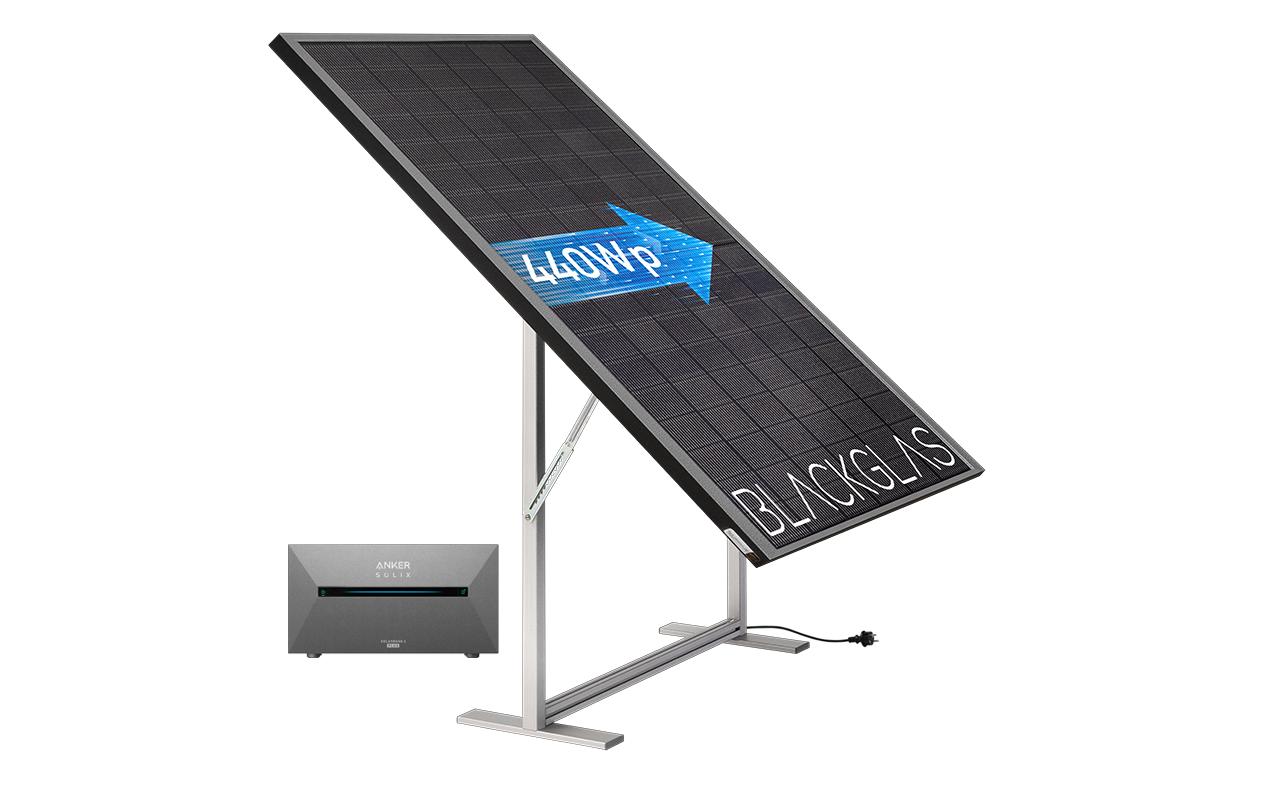 BLACKGLAS Solaranlage ECOzoom 440 Wp