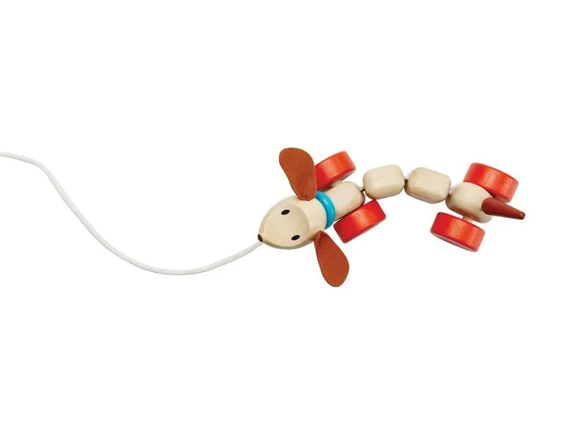 Plantoys Nachzieh-Hündchen aus Kautschukholz Plantoys Nachzieh-Hündchen aus Kautschukholz