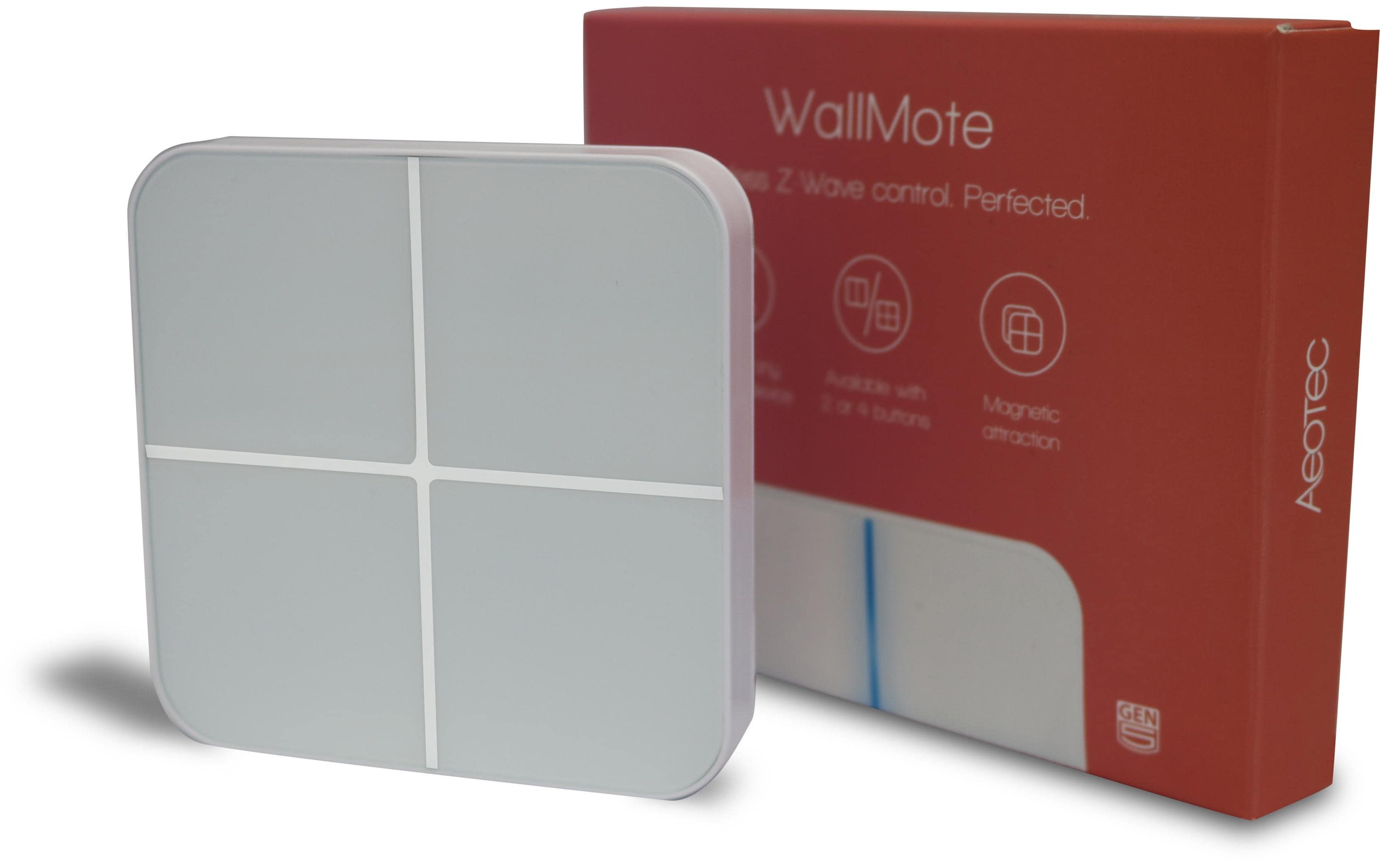 Aeotec Funk-Wandsender Z-Wave WallMote Quad