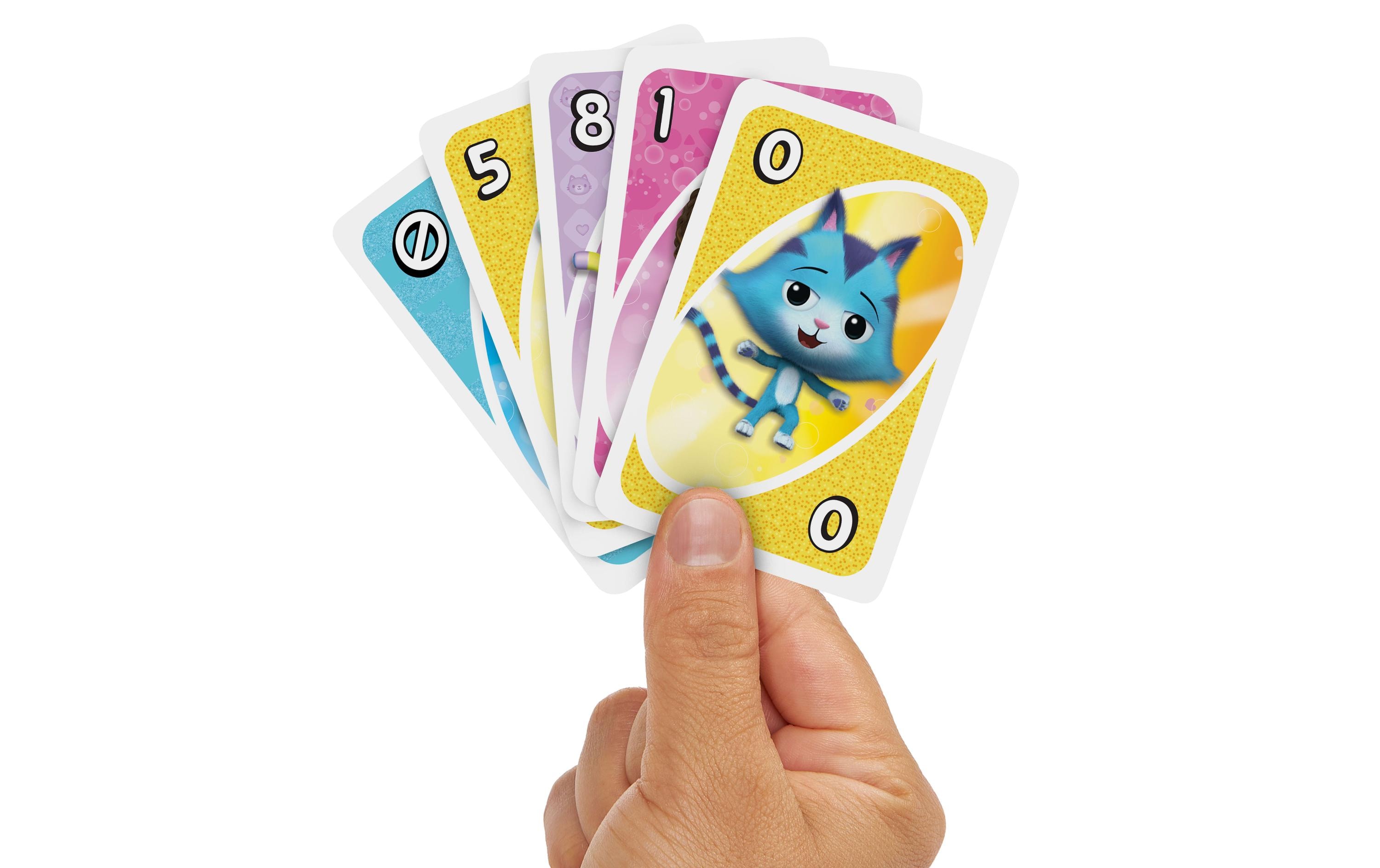 Mattel Spiele Kartenspiel UNO Junior Gabbys Dollhouse