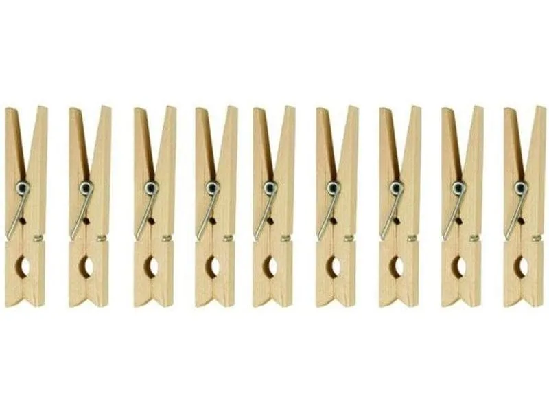 MSV Wäscheklammern 7 cm, 36 Stück