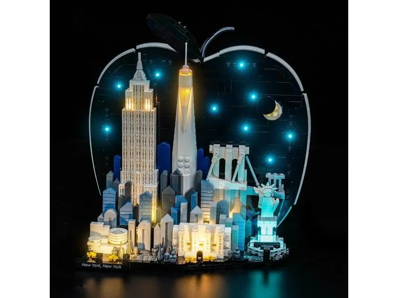 BrickBling Beleuchtungs-Set für LEGO® 21066 New York City The Big Apple BrickBling Beleuchtungs-Set für LEGO® 21066 New York City The Big Apple