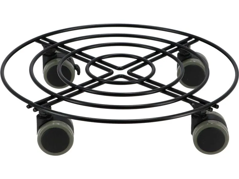 Esschert Design Pflanzentrolley S Schwarz