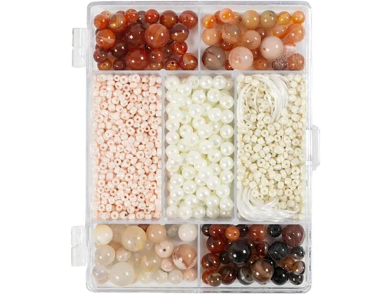 Creativ Company Perlen-Set Kristalle, Sortierte Farben Creativ Company Perlen-Set Kristalle, Sortierte Farben