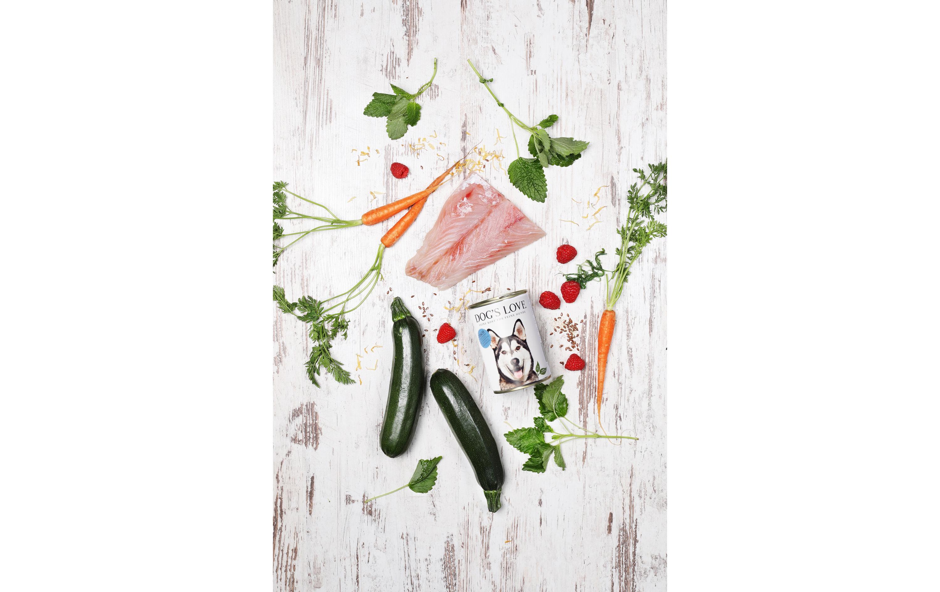 Dog's Love Nassfutter Adult Fisch, 400 g