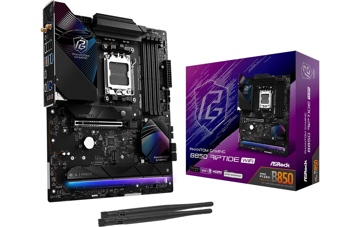 ASRock Mainboard Phantom Gaming B850 Riptide WiFi