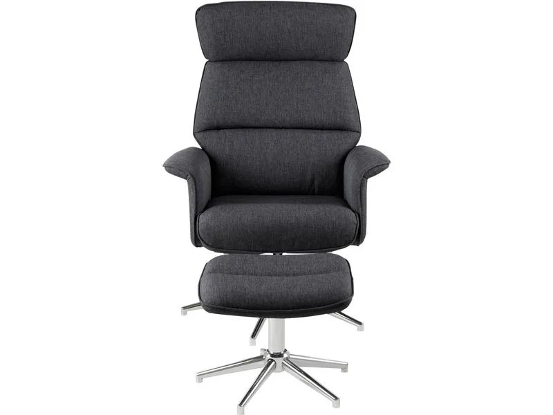 AC Design Sessel Alura Polyurethan (PU)/Stahl, Dunkelgrau AC Design Sessel Alura Polyurethan (PU)/Stahl, Dunkelgrau
